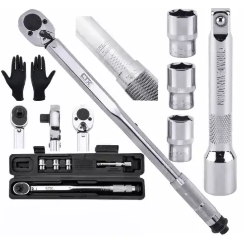 Legjobb ár CTX WERKZEUGE NYOMATÉKKULCS 1/2 28-210 Nm CrMO és CrV + 3 DARAB CTX.31.0002